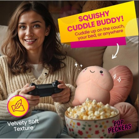 (image for) Chibi Happy Peckers Pillow - Small
