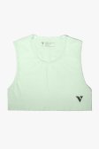 (image for) Unisex Medium - Mini Crop Top Sheer - Mint