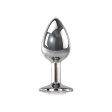 (image for) Adam & Eve Clear Gem Anal Plug Medium