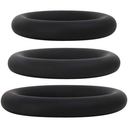 (image for) Adam & Eve Silicone Penis Ring Set