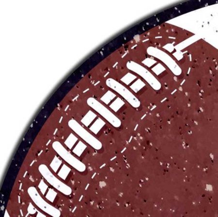 (image for) Football Pasties on Sparkly Velvet