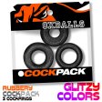 (image for) Cockpack Multi Design 3-Pack Black Mica