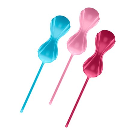 (image for) Satisfyer Power Balls (set of 3) - turquoise, red, pink