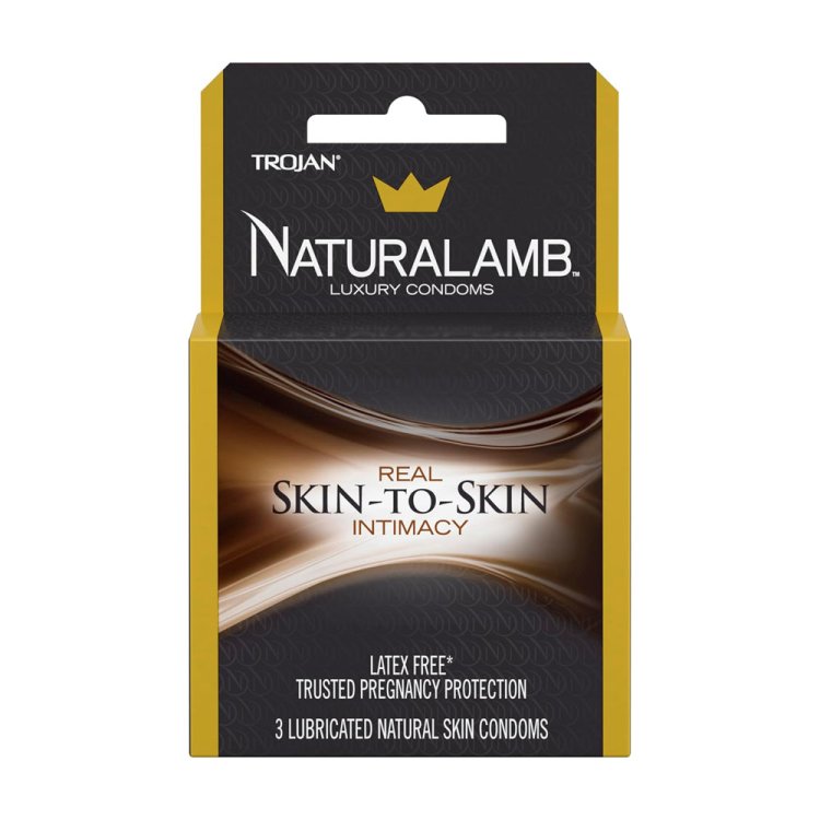 (image for) Trojan Natural Lamb Skin to Skin - 3 pk
