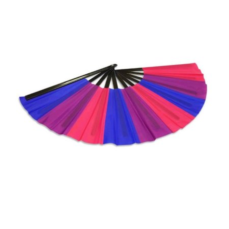 (image for) Bisexual Pride X-Large Hand Fan