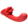 (image for) Lusty Licker Licking Silicone Vibrator