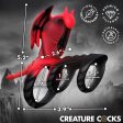 (image for) Dragon Flight Vibrating Silicone Cock Ring