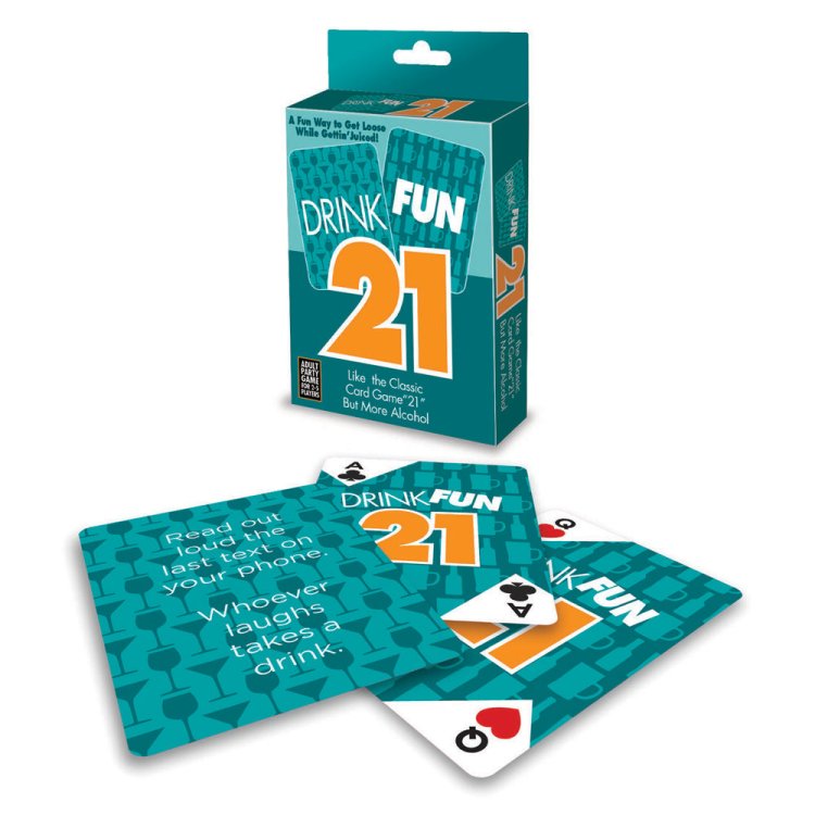 (image for) Drink Fun 21 - Adult Drinking Party Game