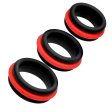 (image for) Enhancers 2-in-1 Silicone Cock Ring Set of 3