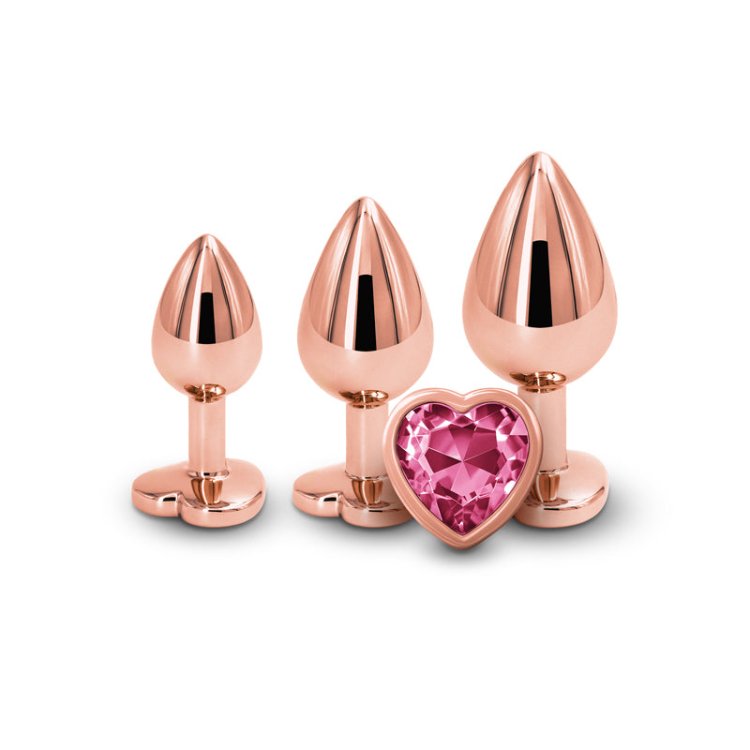 (image for) Rear Assets Kit - Rose Gold - Pink Heart