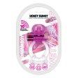 (image for) WET DREAMS - DREAM BOY - HONEY BUNNY JELLY COCK & BALL SLING BULLET GRADIENT COLOR MAGENTA