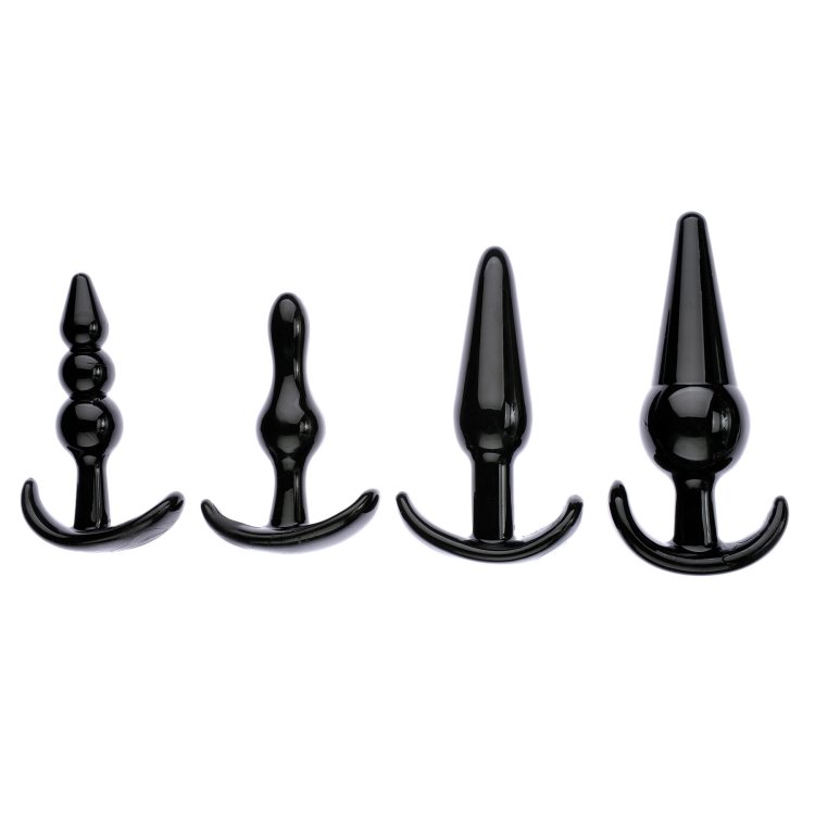 (image for) Adam & Eve 4-Piece Anal Plug Kit (Bag)