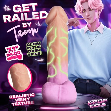 (image for) Taeon Silicone Dildo with Balls