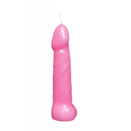 (image for) Pecker Party Pink Candles - 5 pk