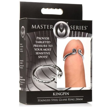 (image for) Kingpin Stainless Steel Glans Ring 24mm