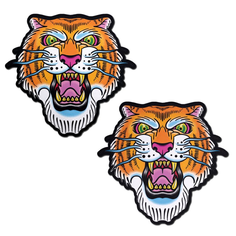 (image for) Ferocious Tattoo Jungle Cat Pasties