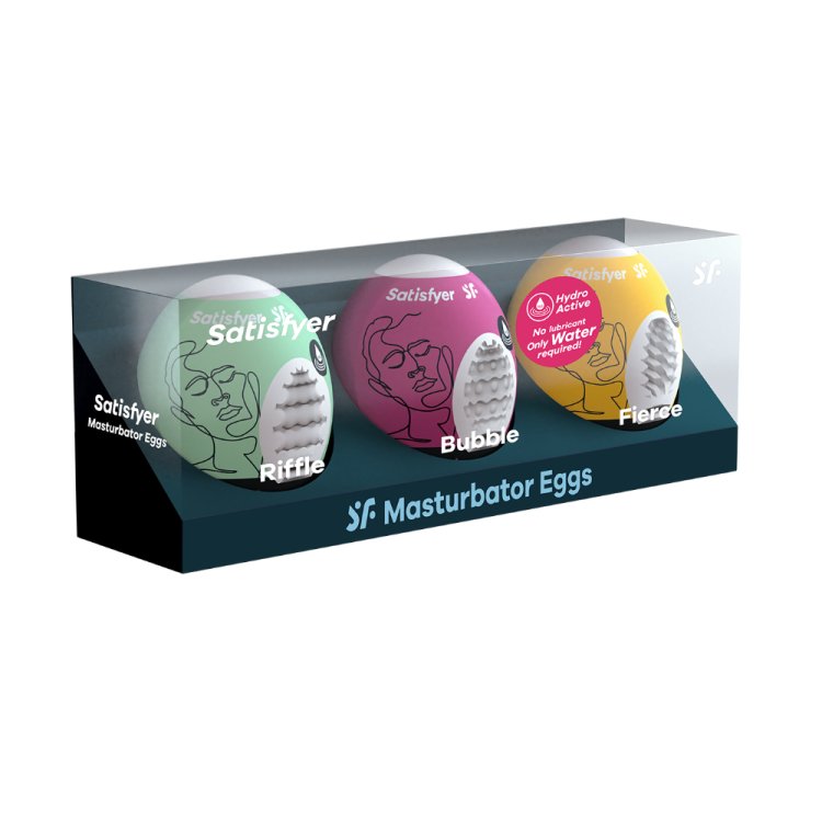 (image for) Egg 3er Set - Riffle, Bubble, Fierce