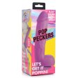 (image for) POP 8.25" Dildo with Balls - Purple