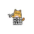 (image for) Enamel Pin: Purr Purr Pass