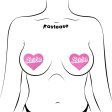 (image for) 'Bride' Doll Pasties Pink Iconic Heart