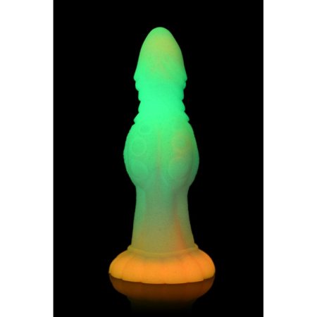(image for) Galactic Cock Alien Glow-In-Dark Dildo