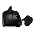 (image for) Spike Neoprene Puppy Hood - Black