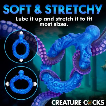 (image for) Poseidon's Octo-Ring Silicone Cock Ring
