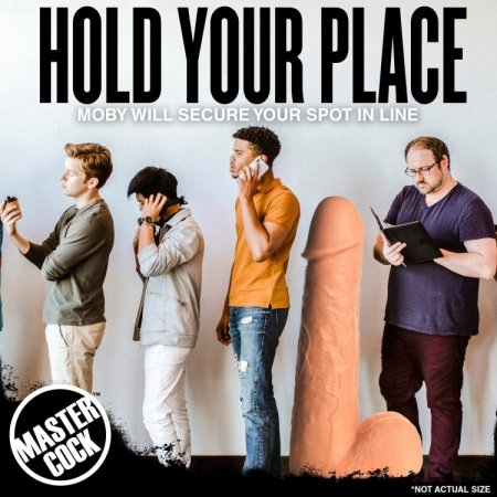 (image for) Moby 2 Foot Tall Super Dildo - Light