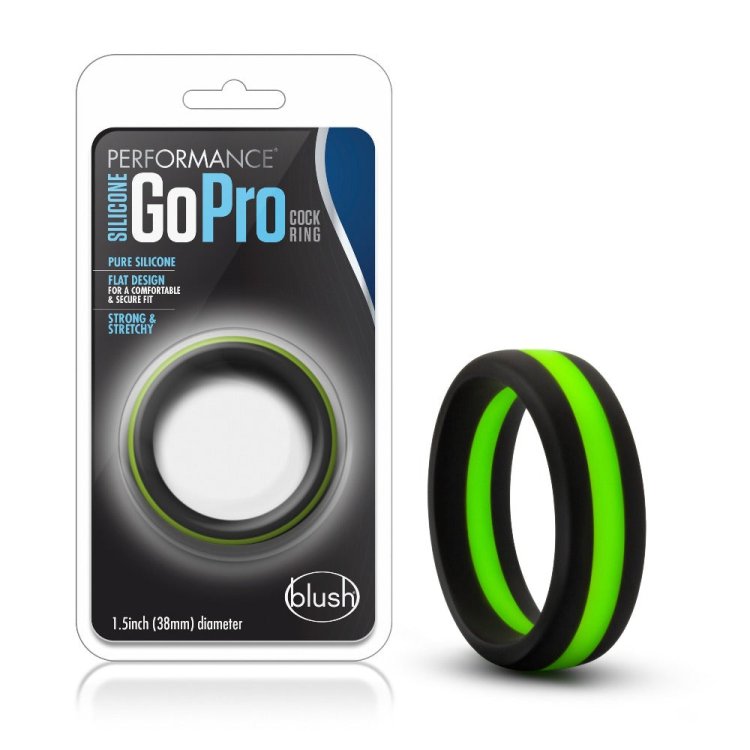 (image for) Performance Silicone GoPro CRing-Blk/Grn