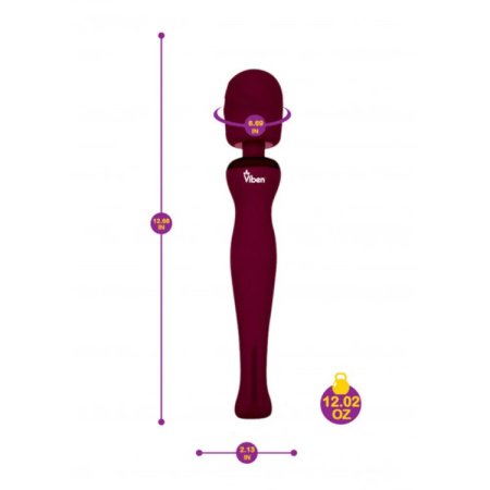 (image for) TESTER - Sultry - Intense Handheld Wand - Ruby