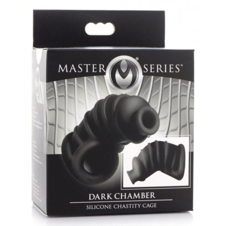 (image for) Dark Chamber Silicone Chastity Cage