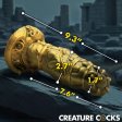 (image for) King Minotaur Silicone Dildo