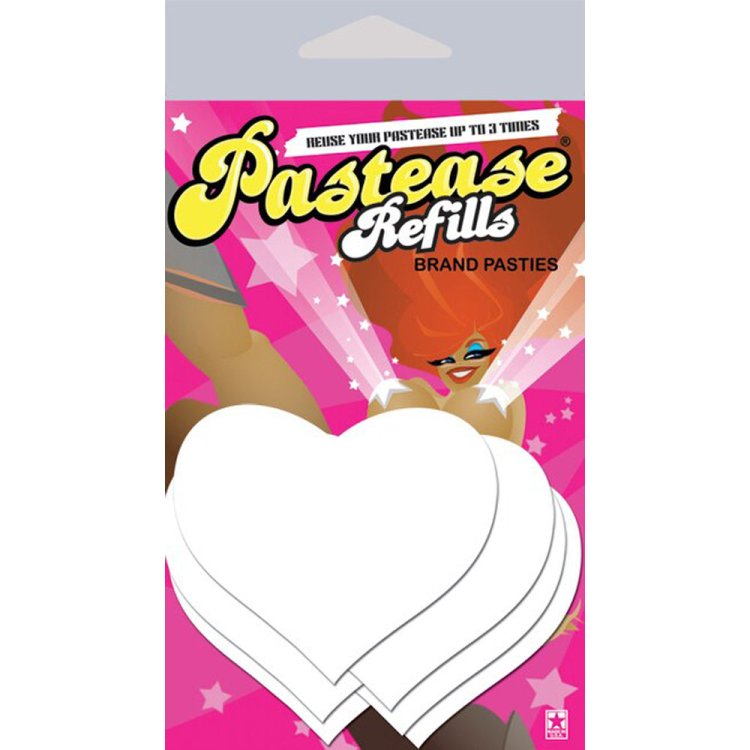 (image for) Refills Heart: Reuse Pasties w 3 pairs