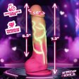 (image for) K.G. Silicone Dildo with Balls