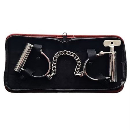 (image for) Stainless Steel Wrist Shackles In Case