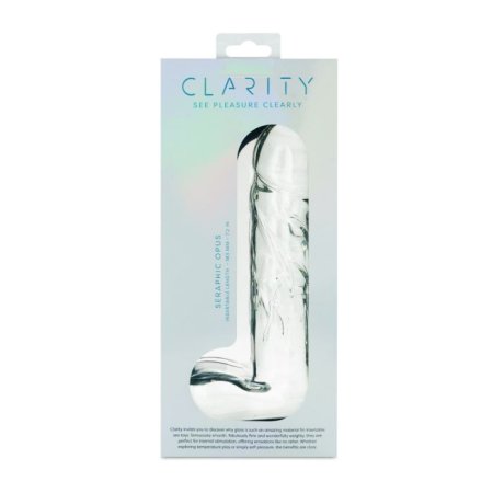 (image for) Clarity - Glass Dildo - Seraphic Opus