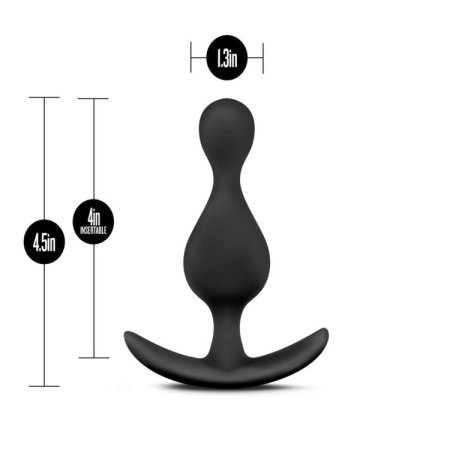 (image for) Luxe Explore Silicone Plug - Black
