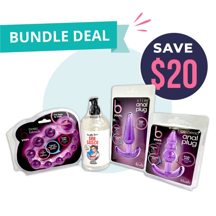 (image for) Blush B Yours Anal Essentials Value Bundle