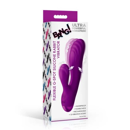 (image for) Flexible G-Spot Silicone Rabbit Vibrator
