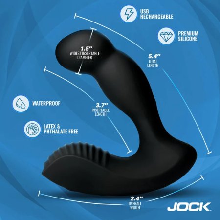 (image for) P-Force Milking Silicone Prostate Vibrator w/ Remote