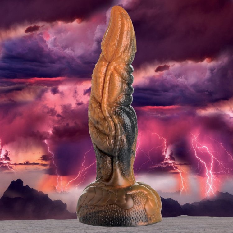 (image for) Ravager Rippled Tentacle Silicone Dildo