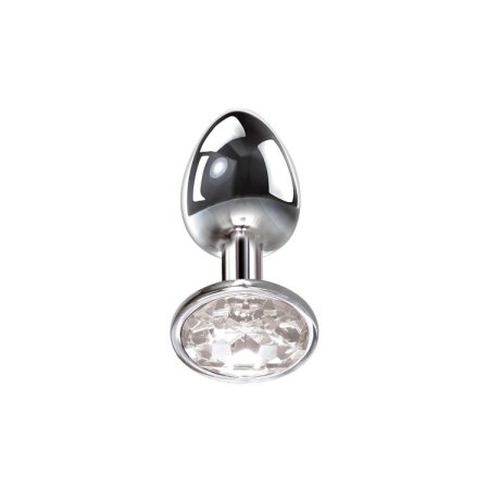 (image for) Adam & Eve Clear Gem Anal Plug Medium
