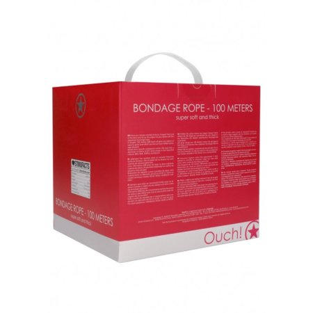 (image for) Ouch! Bondage Rope 100 Meter - Red *