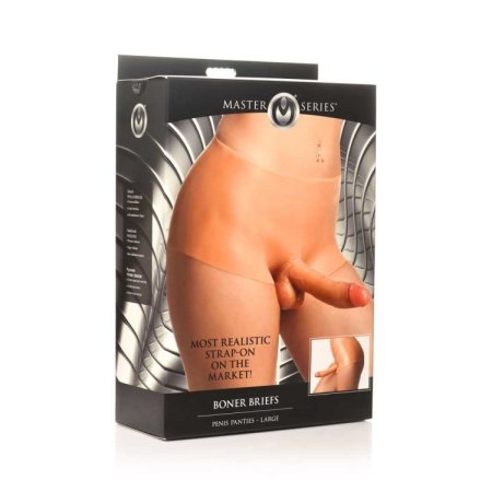 (image for) Boner Briefs silicone penis panty- Large
