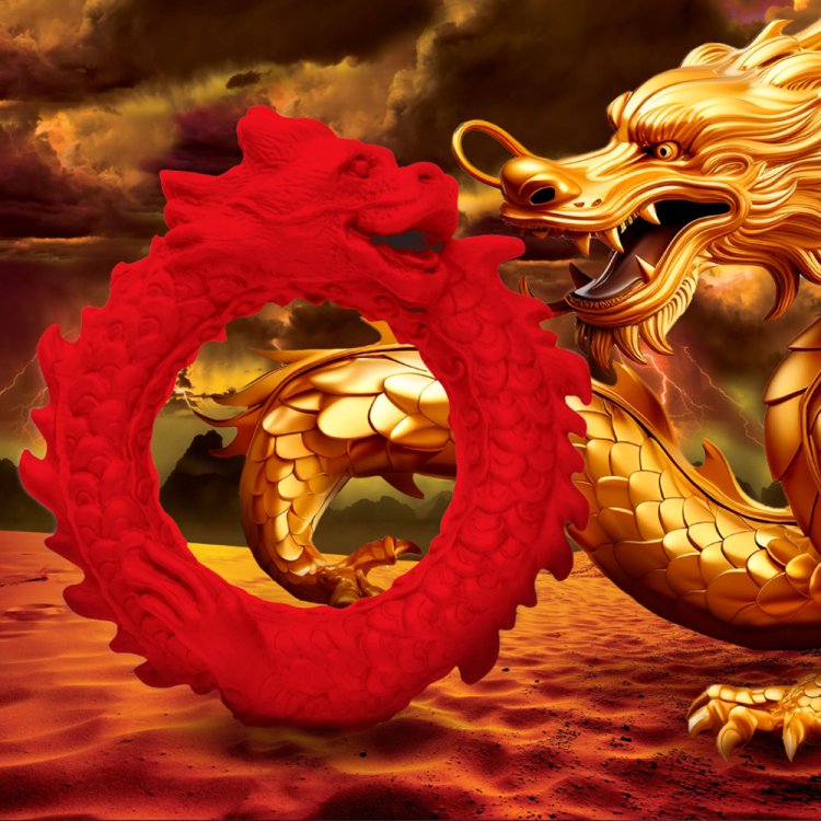 (image for) Rise Of The Dragon Silicone Cock Ring