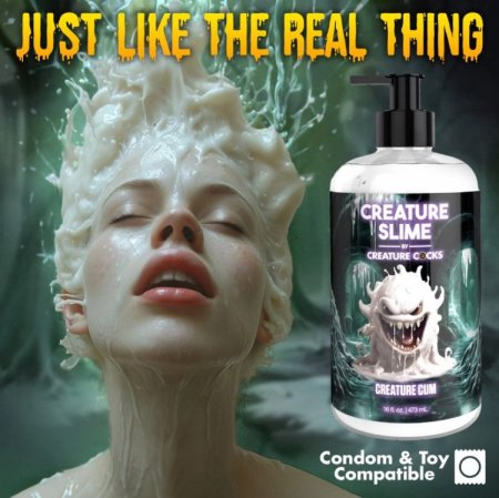 (image for) Creature Cum Unscented Jizz Lube - 16oz