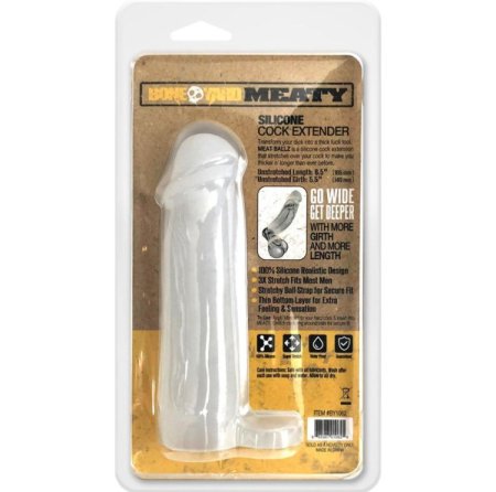 (image for) Meaty Cock Extender - Clear
