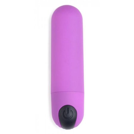 (image for) 21X Vibrating Bullet w/ R/C - Purple