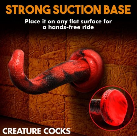 (image for) King Cobra Silicone Dildo *