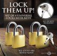(image for) 4 Pack Lock Set